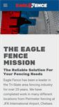 Mobile Screenshot of eaglefencenyc.com
